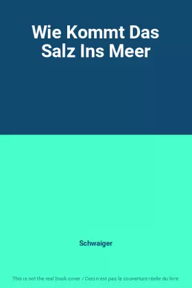 Couverture du produit · Wie Kommt Das Salz Ins Meer