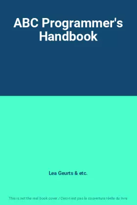 Couverture du produit · ABC Programmer's Handbook