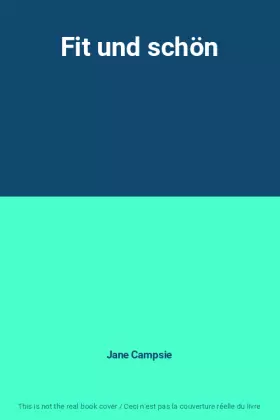 Couverture du produit · Fit und schön