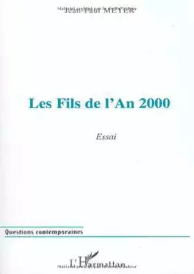 Couverture du produit · Les fils de l'an 2000: Essai