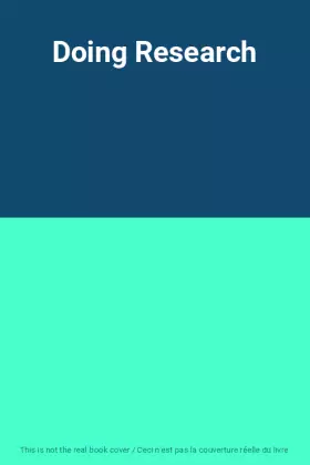 Couverture du produit · Doing Research