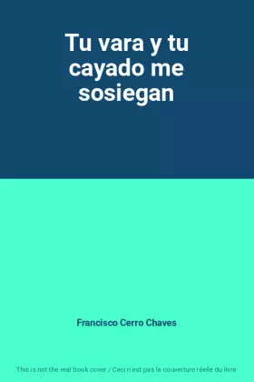 Couverture du produit · Tu vara y tu cayado me sosiegan