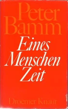 Couverture du produit · Eines Menschen Zeit