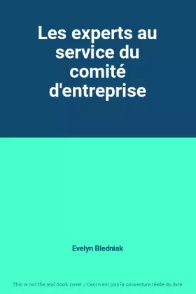 Couverture du produit · Les experts au service du comité d'entreprise
