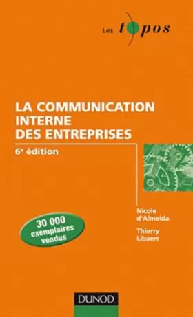 Couverture du produit · La communication interne des entreprises - 6e édition
