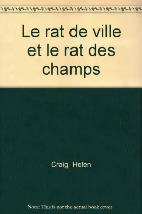 Couverture du produit · Le rat de ville et le rat des champs