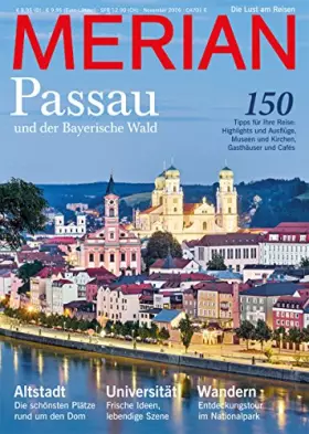 Couverture du produit · MERIAN Passau: und der Bayerische Wald
