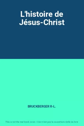 Couverture du produit · L'histoire de Jésus-Christ