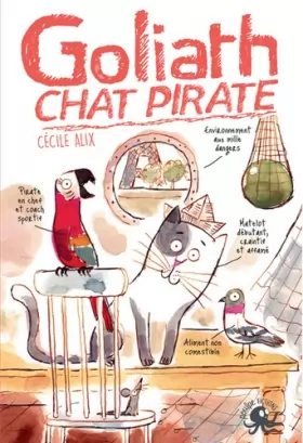 Couverture du produit · Goliath, chat pirate - Lecture roman jeunesse humour - Dès 8 ans