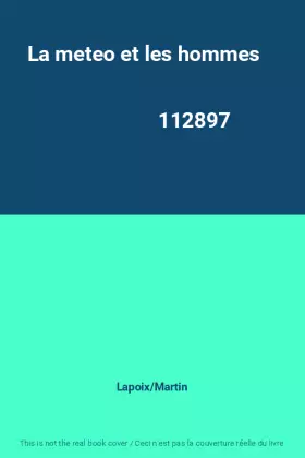 Couverture du produit · La meteo et les hommes                                                                        112897