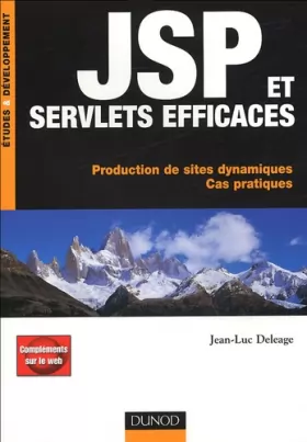 Couverture du produit · JSP et Servlets efficaces : Production de sites dynamiques Cas pratiques
