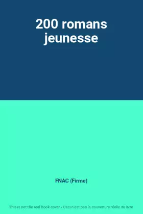 Couverture du produit · 200 romans jeunesse