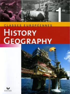 Couverture du produit · History Geography 1e : Classes européennes