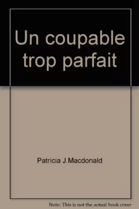 Couverture du produit · Un coupable trop parfait