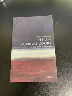 Couverture du produit · The U.S. Supreme Court: A Very Short Introduction
