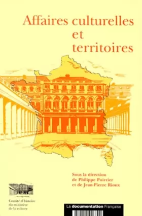 Couverture du produit · Affaires culturelles et territoires. 1959-1999