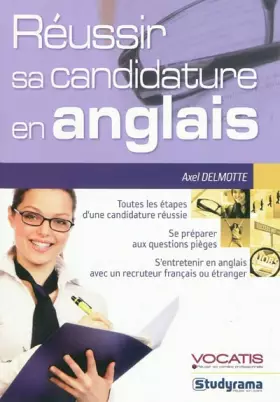 Couverture du produit · Réussir sa candidature en anglais