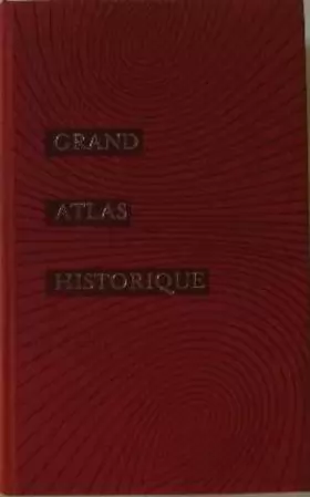 Couverture du produit · Grand atlas historique