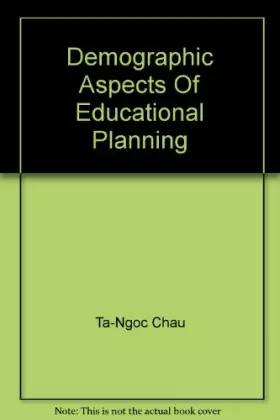 Couverture du produit · Demographic Aspects Of Educational Planning