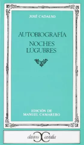 Couverture du produit · Autobiografía. Noches lúgubres .
