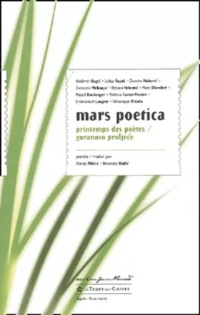 Couverture du produit · Mars poetica : Le printemps des poètes : Goranovo proljece