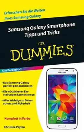 Couverture du produit · Samsung Galaxy Smartphone Tipps und Tricks für Dummies
