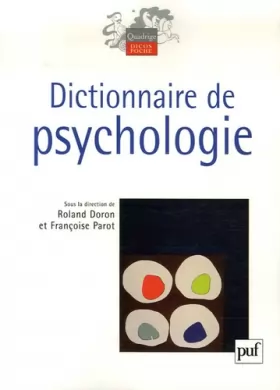 Couverture du produit · Dictionnaire de Psychologie