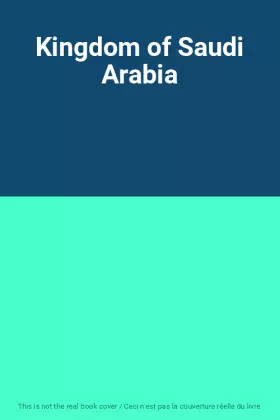 Couverture du produit · Kingdom of Saudi Arabia