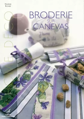 Couverture du produit · Broderie sur canevas