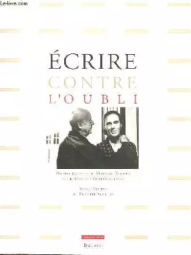 Couverture du produit · Ecrire contre l'oubli 122997