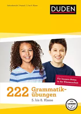 Couverture du produit · 222 Grammatikubungen 5. bis 8. Klasse