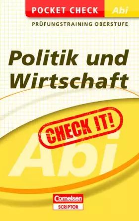Couverture du produit · Pocket Check Abi Politik und Wirtschaft