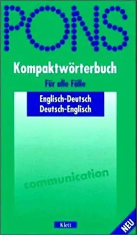 Couverture du produit · PONS Kompaktwörterbuch Englisch, Ausgabe 2002
