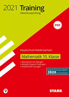 Couverture du produit · STARK Training Abschlussprüfung Hauptschule 2021 - Mathematik 10. Klasse - Niedersachsen