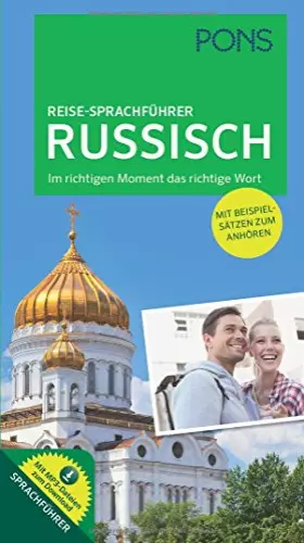 Couverture du produit · PONS Reise-Sprachführer Russisch: Im richtigen Moment das richtige Wort. Mit vertonten Beispielsätzen zum Anhören
