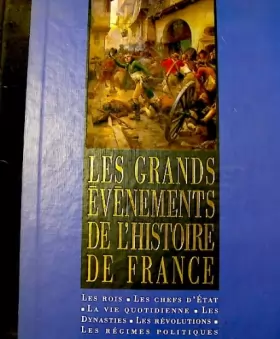 Couverture du produit · Les grands événements de l'histoire de France