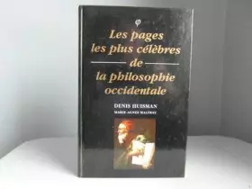 Couverture du produit · Les pages les plus célèbres de la philosophie occidentale