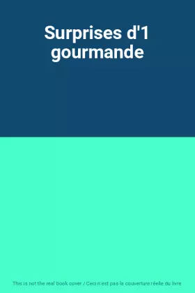 Couverture du produit · Surprises d'1 gourmande