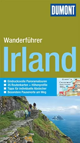 Couverture du produit · DuMont Wanderführer Irland: Mit 35 Routenkarten und Höhenprofilen, Eindrucksvolle Panoramatouren, Tipps für individuelle Abstec