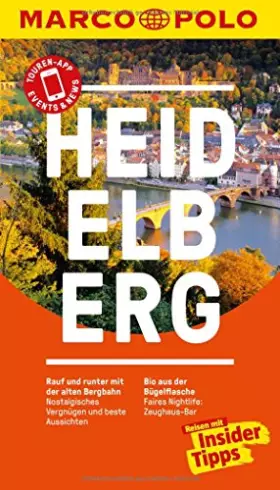Couverture du produit · MARCO POLO Reiseführer Heidelberg: Reisen mit Insider-Tipps. Inklusive kostenloser Touren-App & Update-Service
