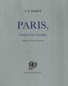 Couverture du produit · Paris, note d'un Vaudois
