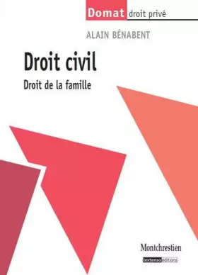Couverture du produit · Droit civil : Droit de la famille