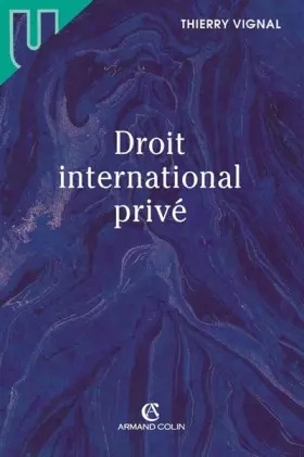 Couverture du produit · Droit international privé