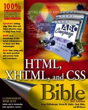 Couverture du produit · HTML, XHTML, and CSS Bible