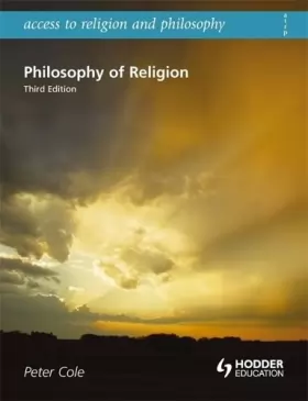 Couverture du produit · Access to Religion and Philosophy: Philosophy of Religion Third Edition