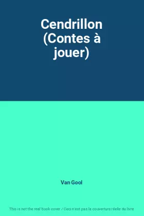 Couverture du produit · Cendrillon (Contes à jouer)