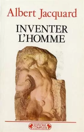 Couverture du produit · Inventer l'homme