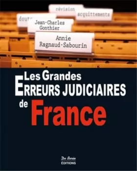 Couverture du produit · Grandes Erreurs Judiciaires de France (les)