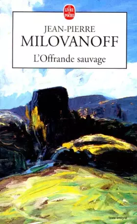 Couverture du produit · L'offrande sauvage