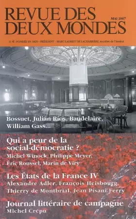 Couverture du produit · Revue des Deux Mondes 5/2007-